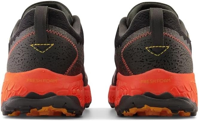 image:imageNew Balance Mens Fresh Foam X Hierro V7 Shoes Trail Running ShoesBlacktopNeon DragonflyHot Marigold