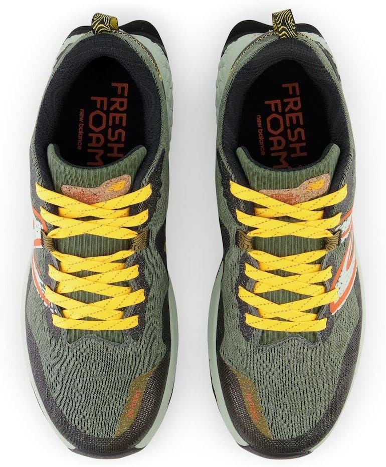 image:imageNew Balance Mens Fresh Foam X Hierro V7 Shoes Trail Running ShoesDeep Olive GreenBlack