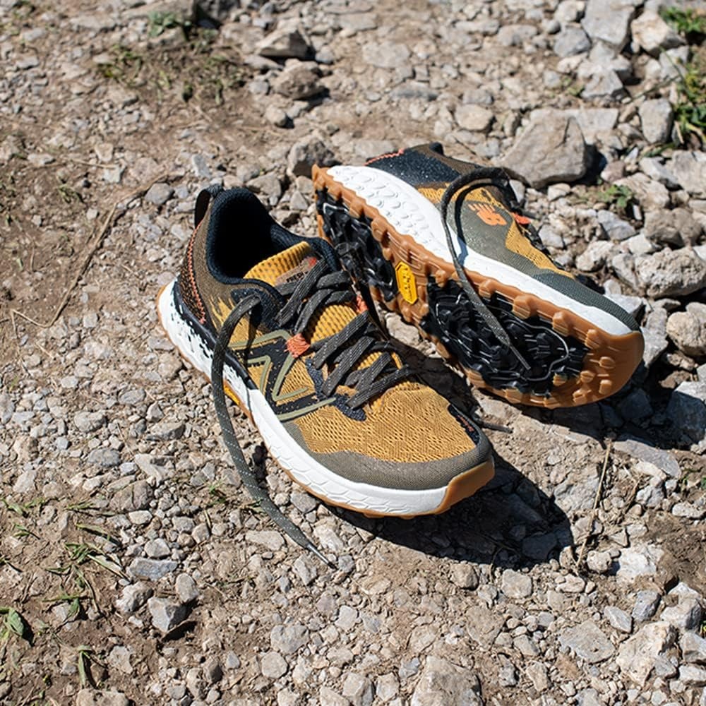image:imageNew Balance Mens Fresh Foam X Hierro V7 Shoes Trail Running ShoesGolden HourDark CamoBlack
