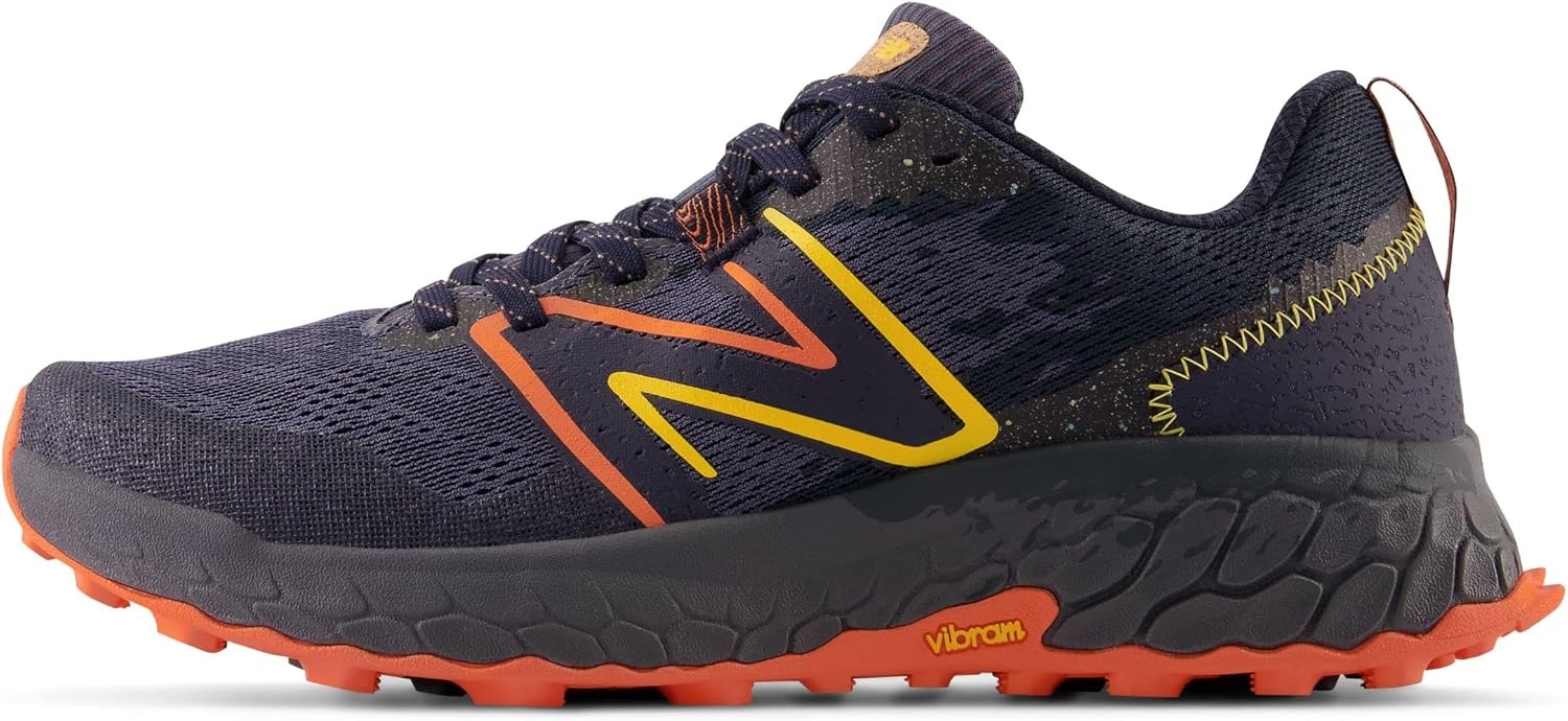 image:imageNew Balance Mens Fresh Foam X Hierro V7 Shoes Trail Running ShoesThunderVibrant OrangeVibrant Apricot
