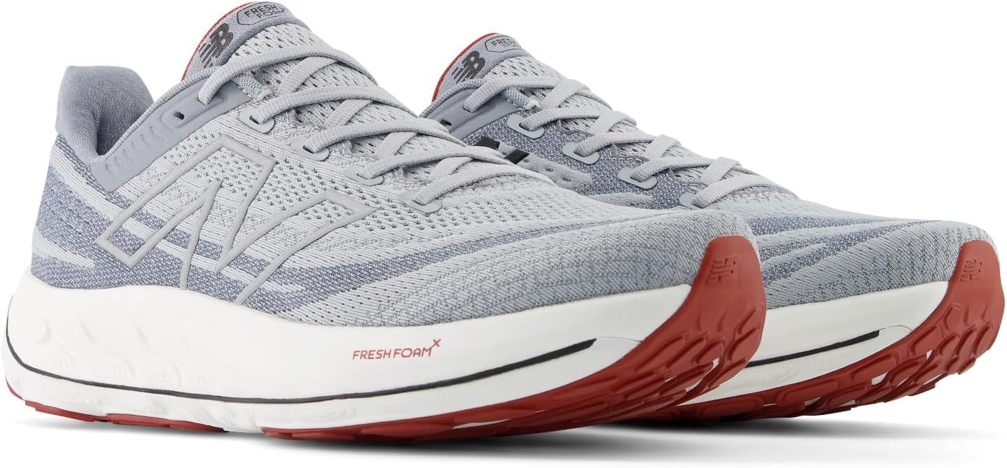 image:imageNew Balance Mens Fresh Foam X Vongo V6Aluminum GreyBrick Red