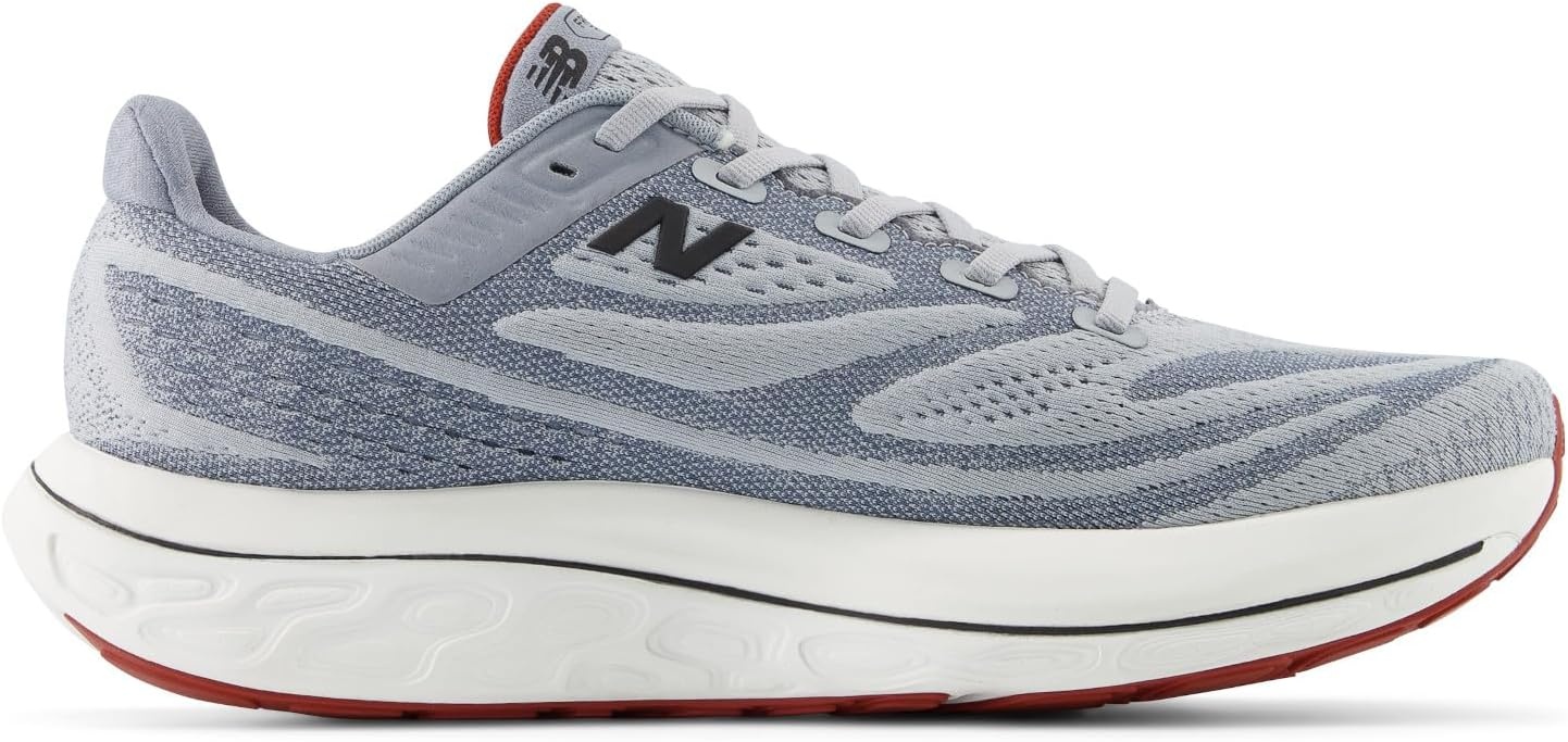 image:imageNew Balance Mens Fresh Foam X Vongo V6Aluminum GreyBrick Red