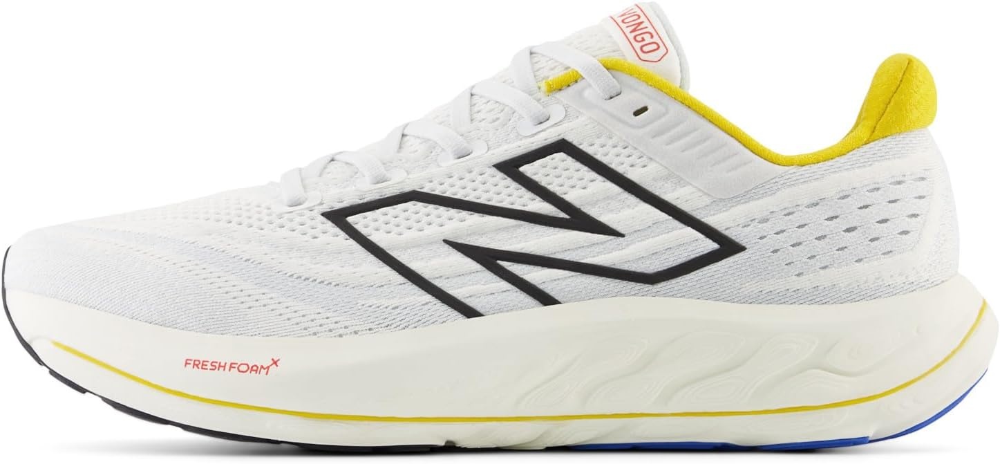 image:imageNew Balance Mens Fresh Foam X Vongo V6WhiteGinger LemonBlack