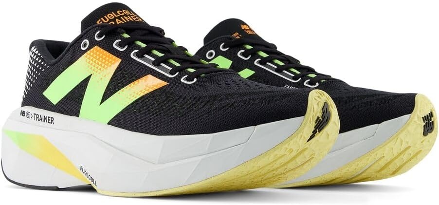 image:imageNew Balance Mens FuelCell Supercomp Trainer V3BlackPhantomBleached Lime Glo