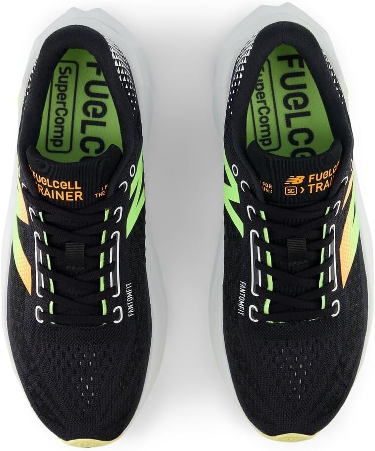 image:imageNew Balance Mens FuelCell Supercomp Trainer V3BlackPhantomBleached Lime Glo