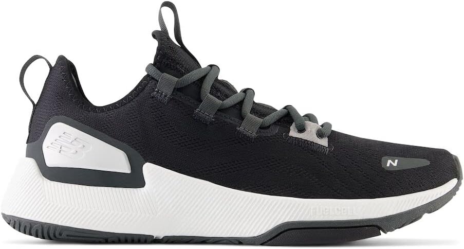 image:imageNew Balance Mens FuelCell Trainer V2 Cross Training ShoesBlackBlacktopSilver Metalic