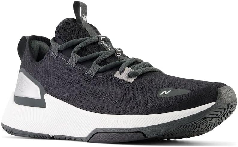 image:imageNew Balance Mens FuelCell Trainer V2 Cross Training ShoesBlackBlacktopSilver Metalic