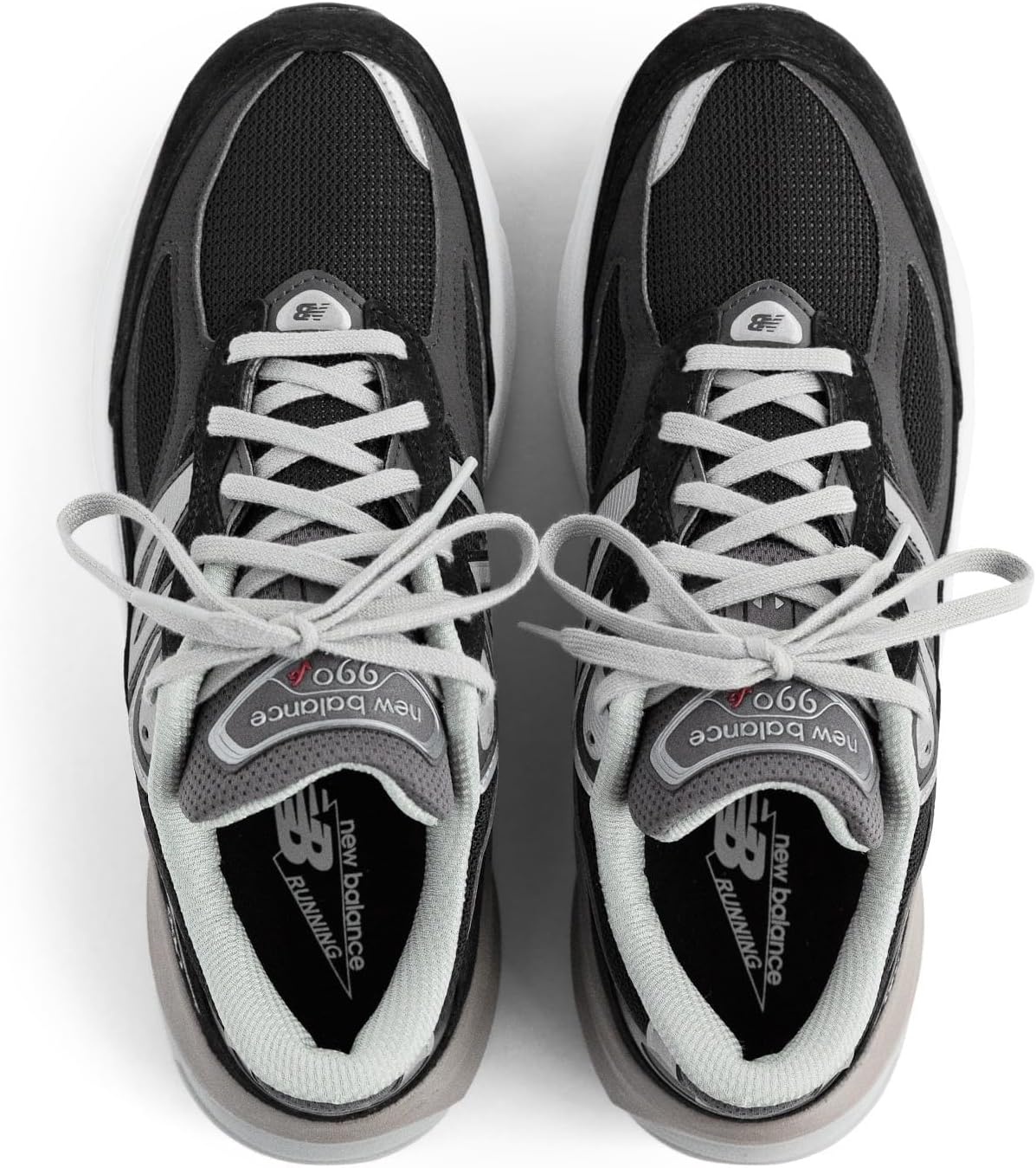 image:imageNew Balance Mens Made in USA 990 V6 Running ShoesBlackWhite