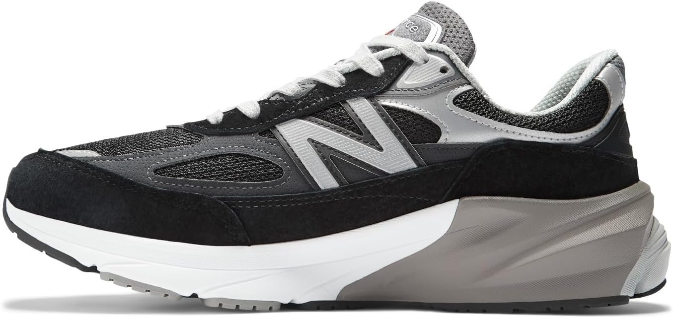 image:imageNew Balance Mens Made in USA 990 V6 Running ShoesBlackWhite