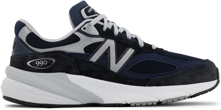 image:imageNew Balance Mens Made in USA 990 V6 Running ShoesNavyNavy