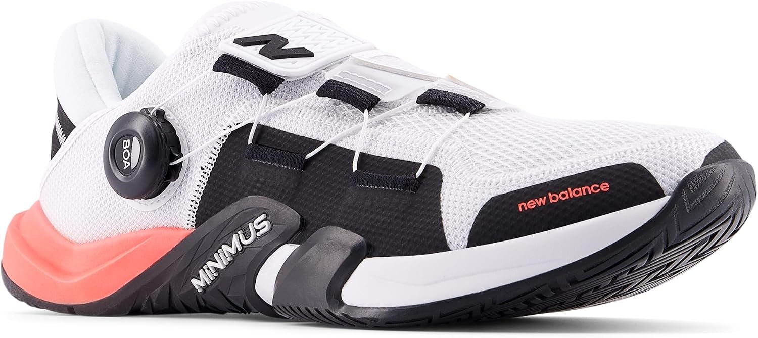 image:imageNew Balance Mens Minimus Tr V2 BoaWhiteBlackUrgent Red