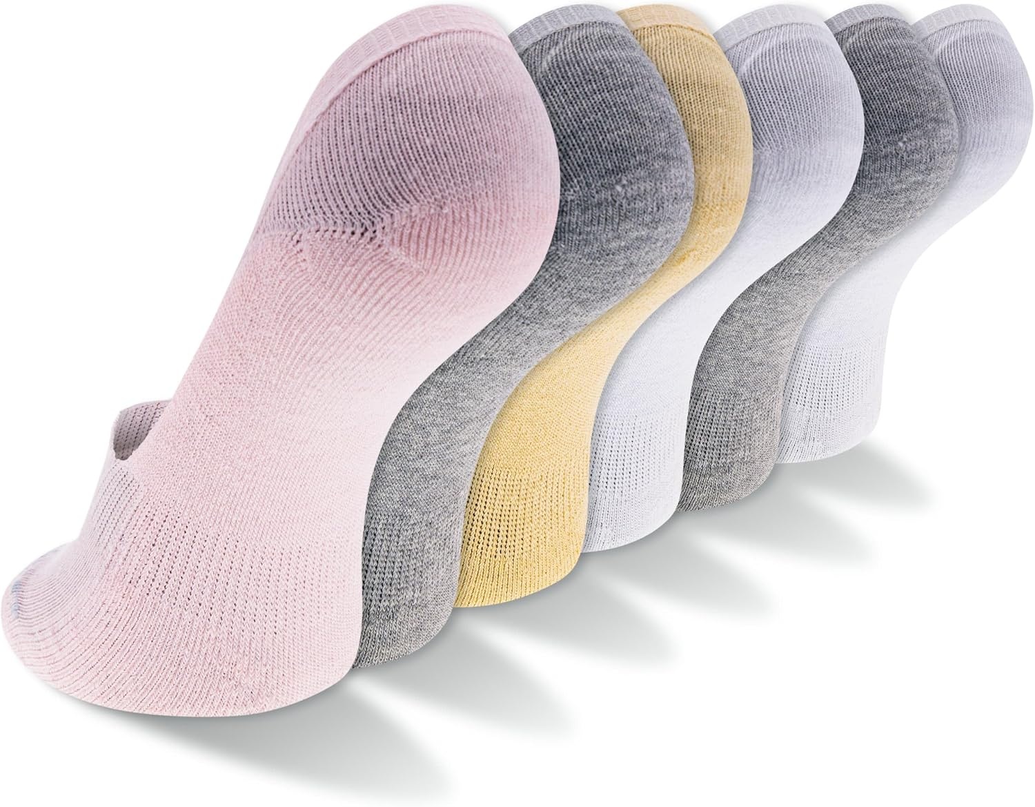 image:imageNew Balance Mens and Womens Performance Cushioned Liner Socks 6 amp 12 Pairs Moisture WickingGrey Assorted 6 Pairs