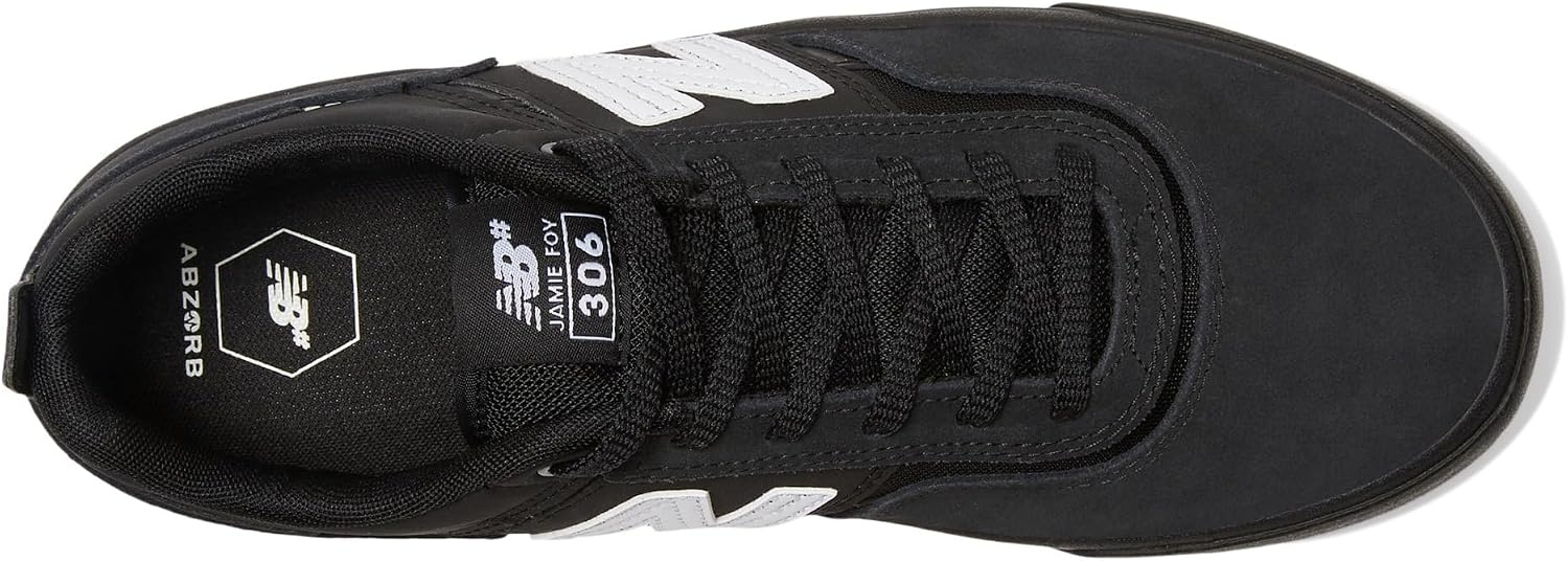 image:imageNew Balance Unisex Adult Numeric 306 V1 Skateboarding ShoesBlackBlack 1