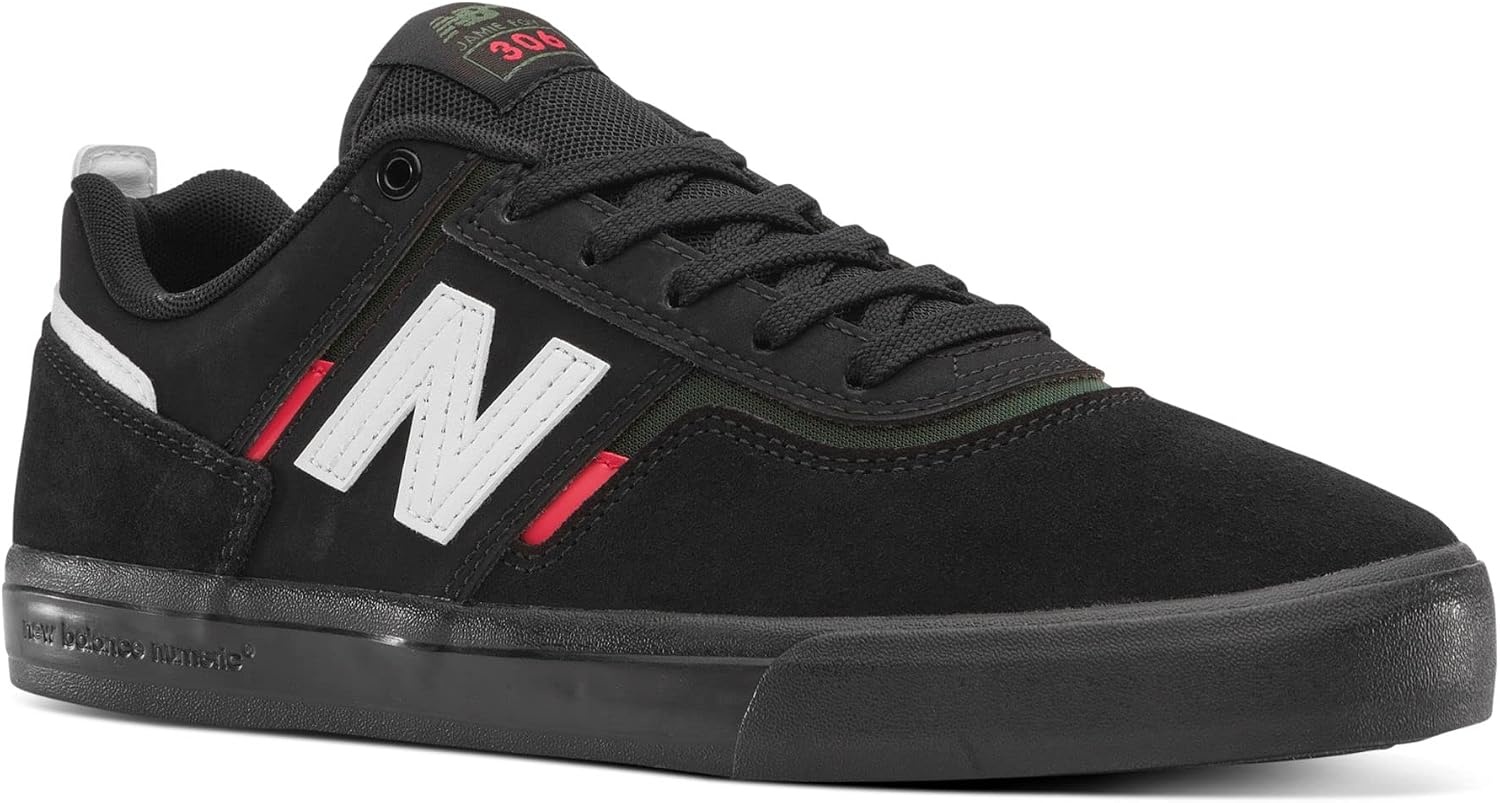 image:imageNew Balance Unisex Adult Numeric 306 V1 Skateboarding ShoesBlackRed
