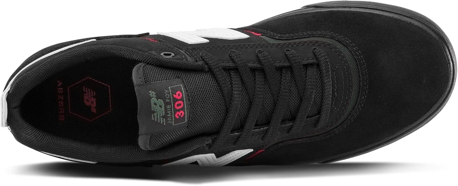 image:imageNew Balance Unisex Adult Numeric 306 V1 Skateboarding ShoesBlackRed