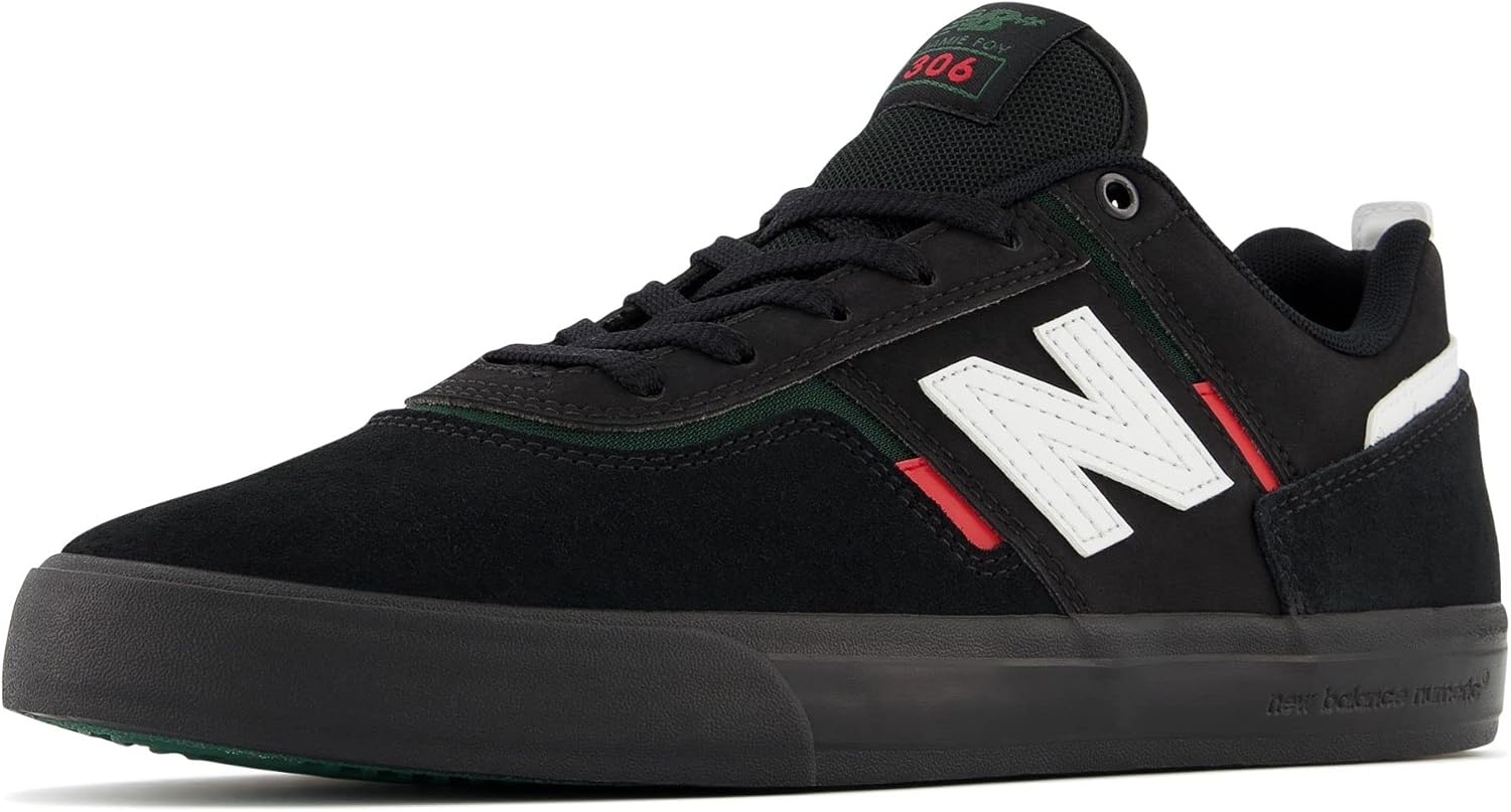 image:imageNew Balance Unisex Adult Numeric 306 V1 Skateboarding ShoesBlackRed