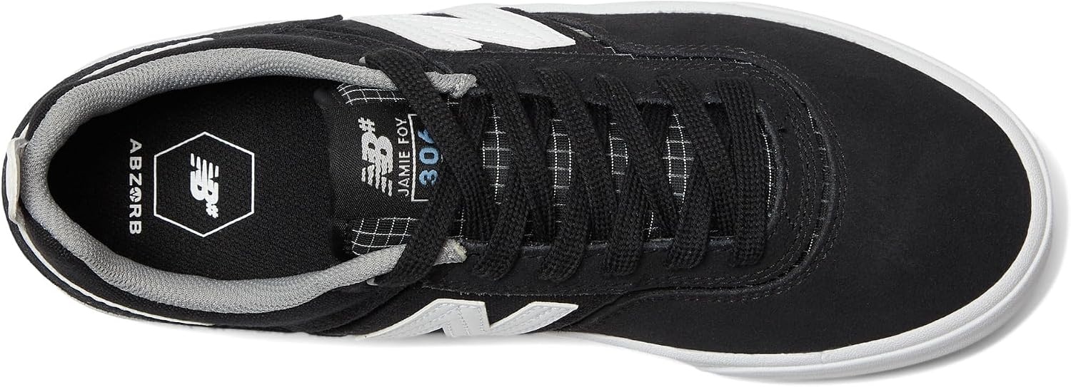 image:imageNew Balance Unisex Adult Numeric 306 V1 Skateboarding ShoesBlackWhite 4