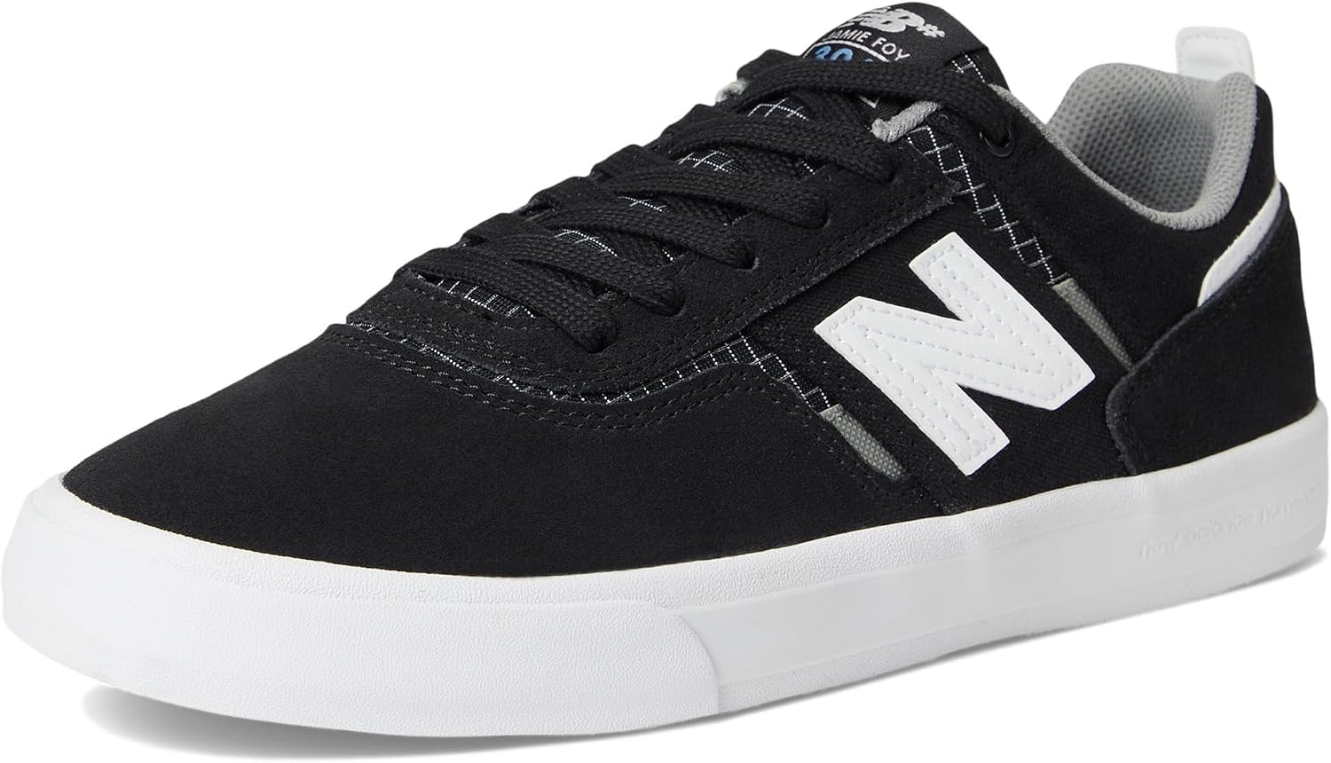 image:imageNew Balance Unisex Adult Numeric 306 V1 Skateboarding ShoesBlackWhite 4