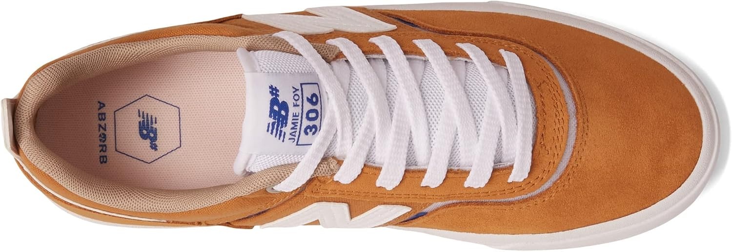 image:imageNew Balance Unisex Adult Numeric 306 V1 Skateboarding ShoesCurryWhite