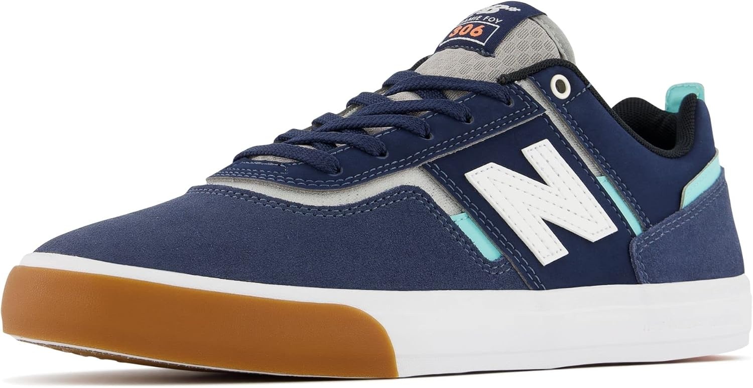 image:imageNew Balance Unisex Adult Numeric 306 V1 Skateboarding ShoesNavyWhite
