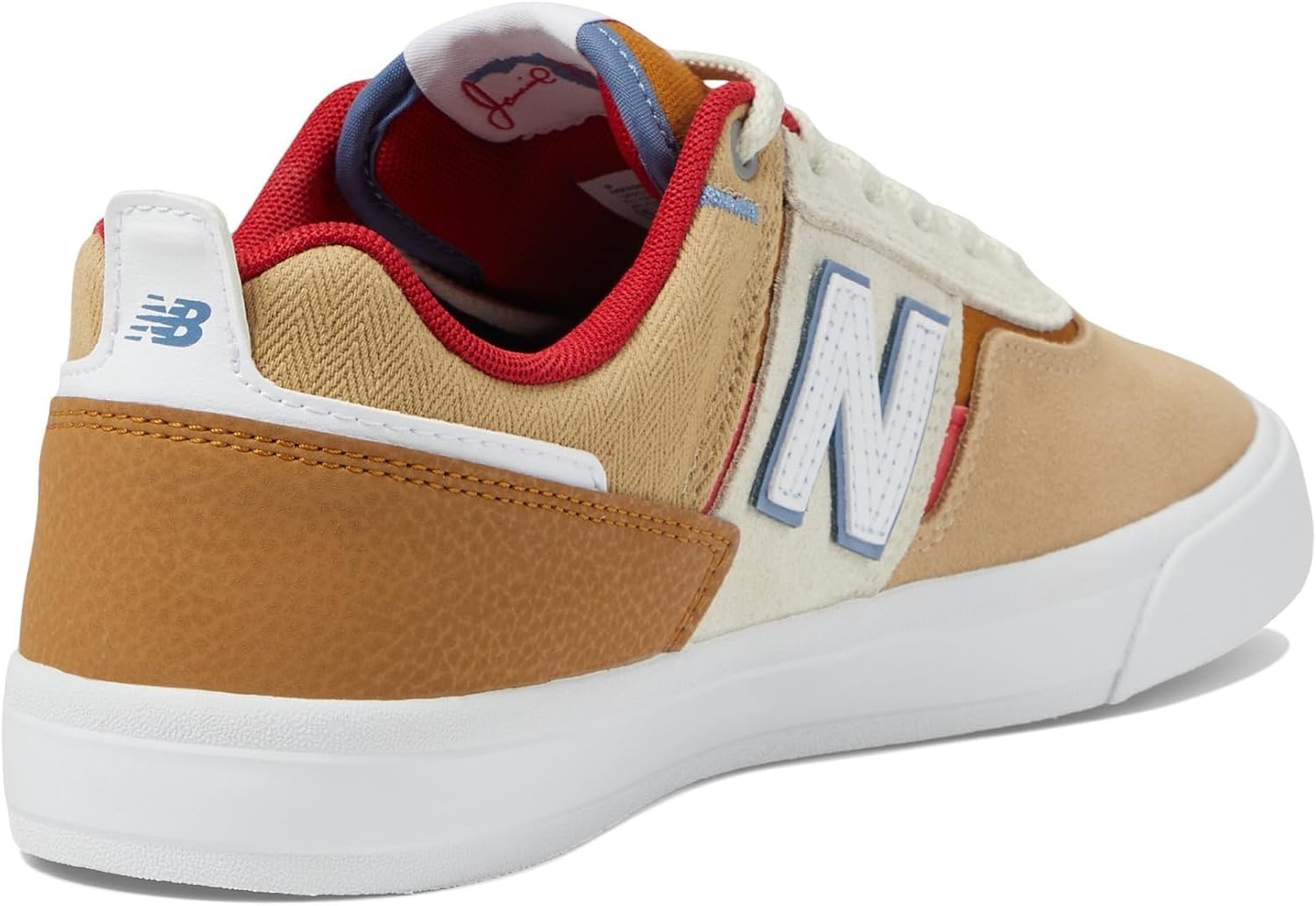 image:imageNew Balance Unisex Adult Numeric 306 V1 Skateboarding ShoesTanRed