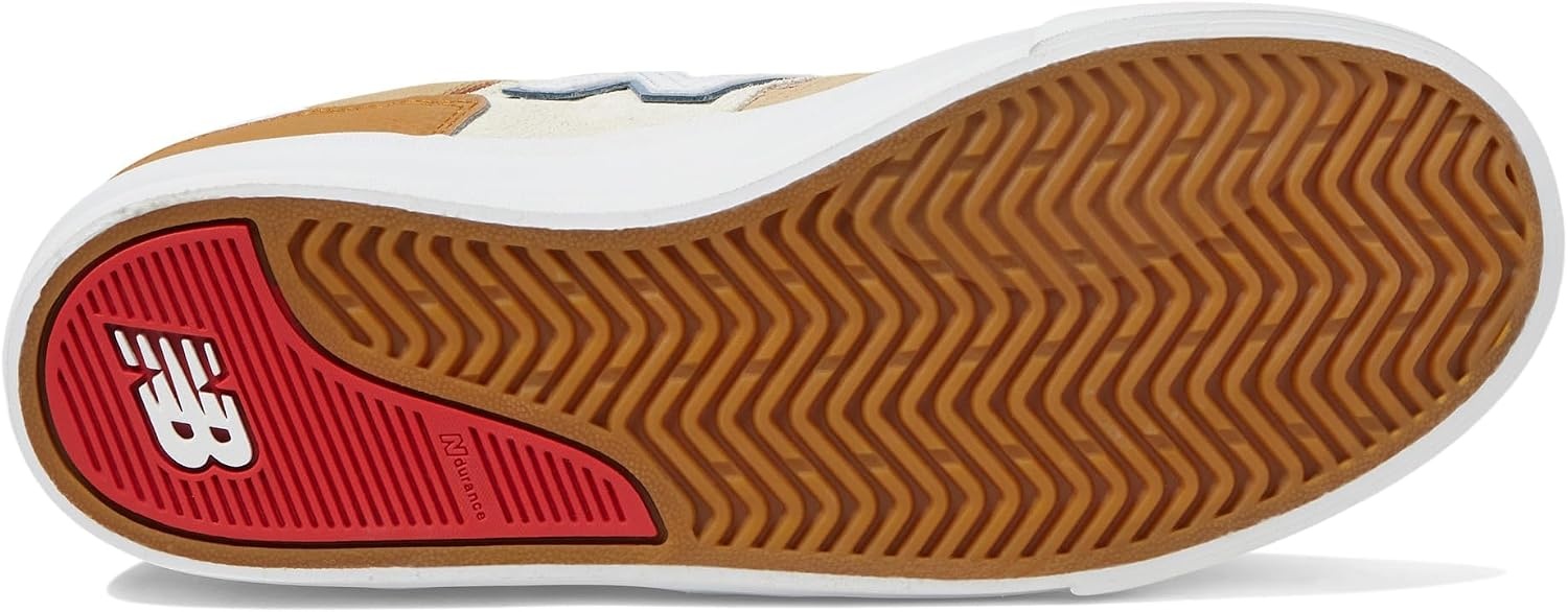 image:imageNew Balance Unisex Adult Numeric 306 V1 Skateboarding ShoesTanRed
