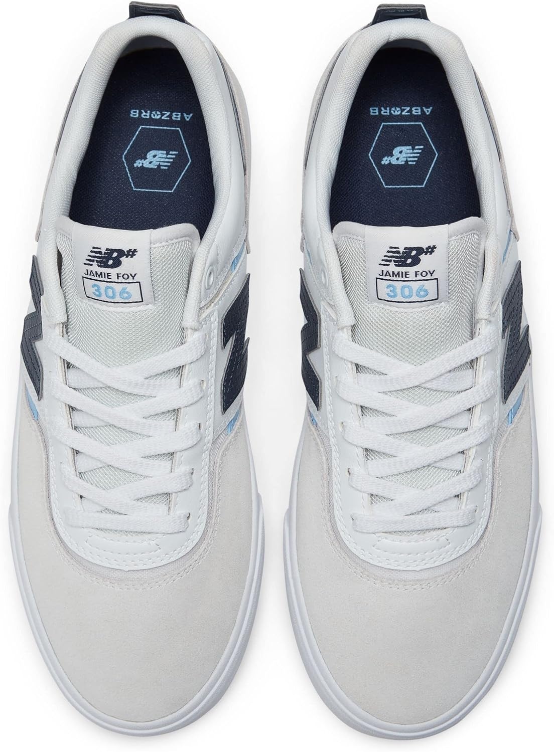image:imageNew Balance Unisex Adult Numeric 306 V1 Skateboarding ShoesWhite