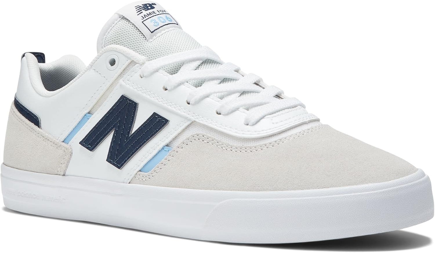 image:imageNew Balance Unisex Adult Numeric 306 V1 Skateboarding ShoesWhite