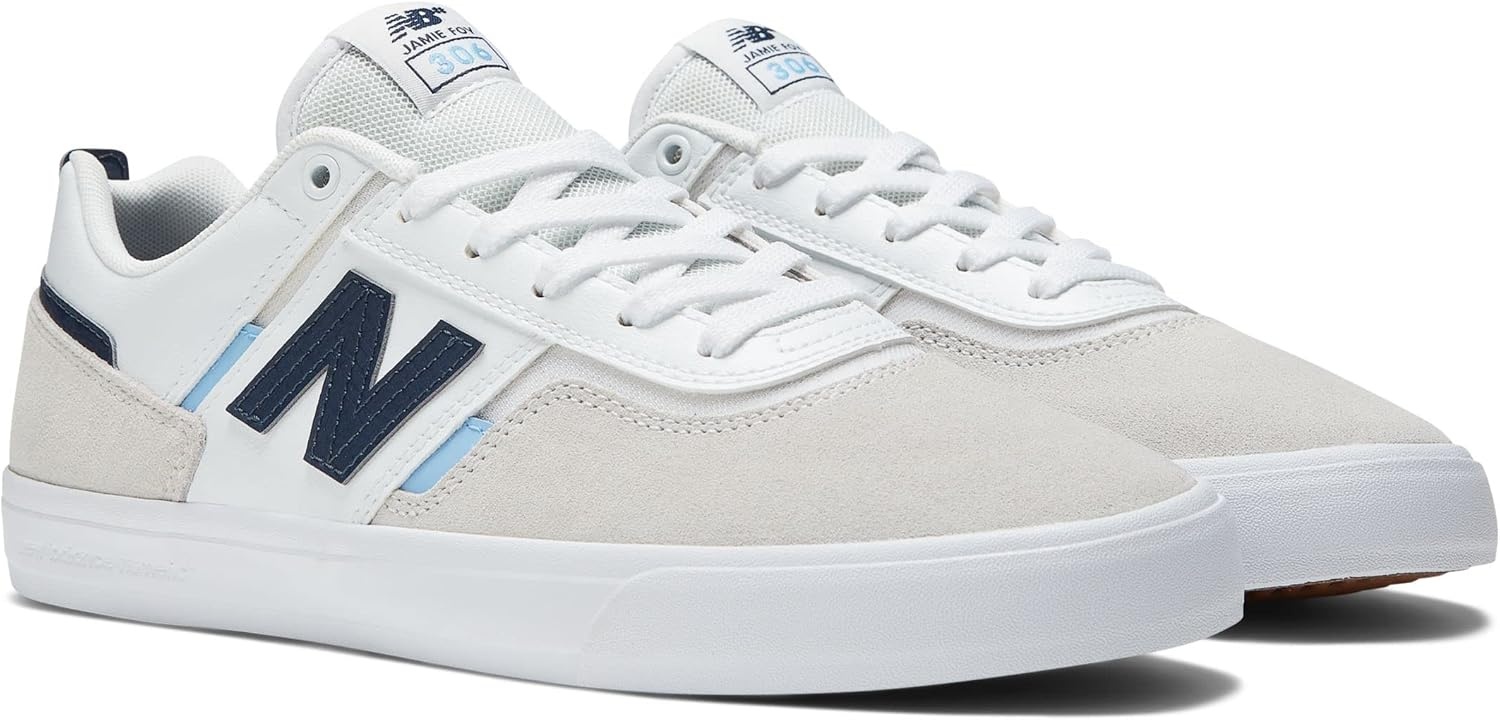 image:imageNew Balance Unisex Adult Numeric 306 V1 Skateboarding ShoesWhite