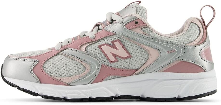 image:imageNew Balance UnisexAdult 408 SneakerGrey MatterRosewoodSilver Metallic