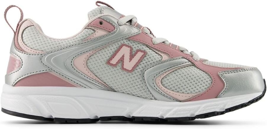 image:imageNew Balance UnisexAdult 408 SneakerGrey MatterRosewoodSilver Metallic