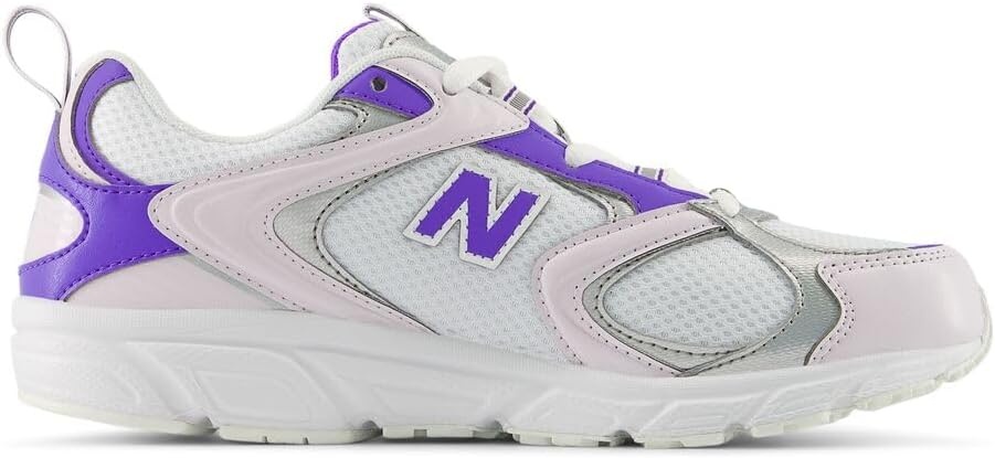 image:imageNew Balance UnisexAdult 408 SneakerWhiteTaroElectric Indigo
