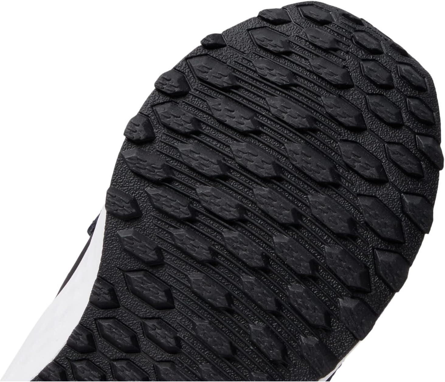 image:imageNew Balance UnisexChild Kids Fresh Foam 650 V1 Bungee Lace with Top Strap Running ShoesBlackMetallic SilverWhite