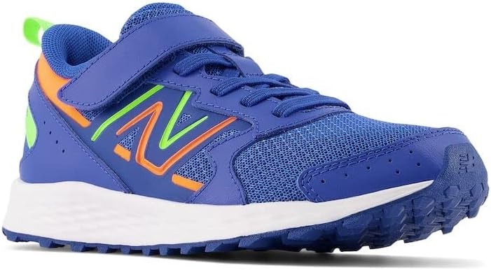 image:imageNew Balance UnisexChild Kids Fresh Foam 650 V1 Bungee Lace with Top Strap Running ShoesCobaltPixel Green
