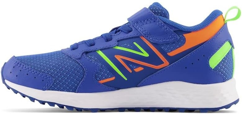 image:imageNew Balance UnisexChild Kids Fresh Foam 650 V1 Bungee Lace with Top Strap Running ShoesCobaltPixel Green