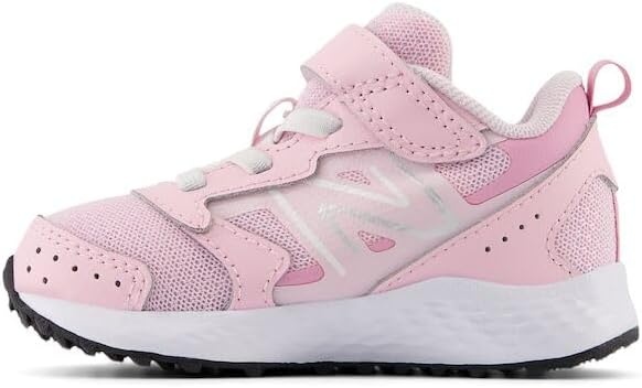 image:imageNew Balance UnisexChild Kids Fresh Foam 650 V1 Bungee Lace with Top Strap Running ShoesLight RaspberryPink Sugar