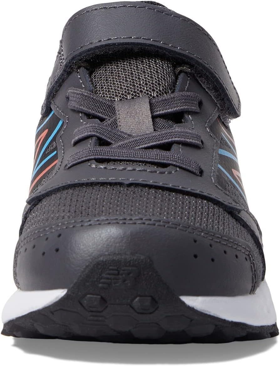 image:imageNew Balance UnisexChild Kids Fresh Foam 650 V1 Bungee Lace with Top Strap Running ShoesMagnetNeo FlameVibrant Sky