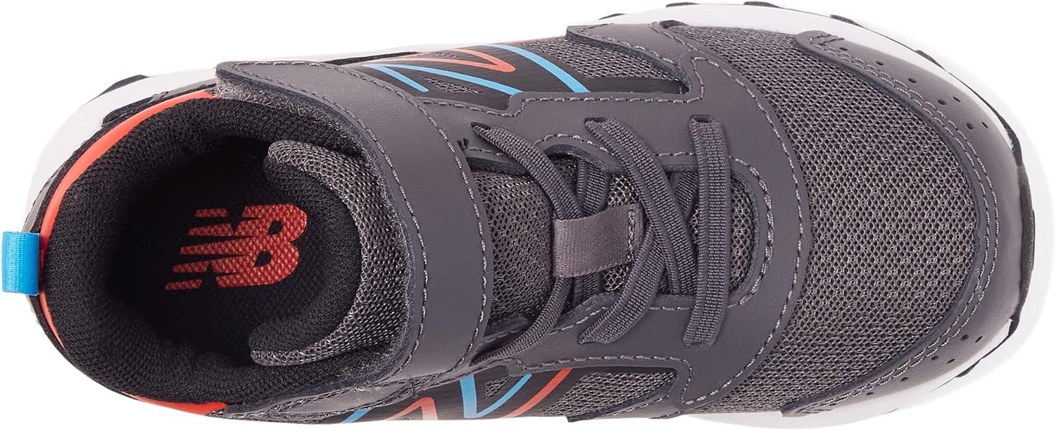 image:imageNew Balance UnisexChild Kids Fresh Foam 650 V1 Bungee Lace with Top Strap Running ShoesMagnetNeo FlameVibrant Sky