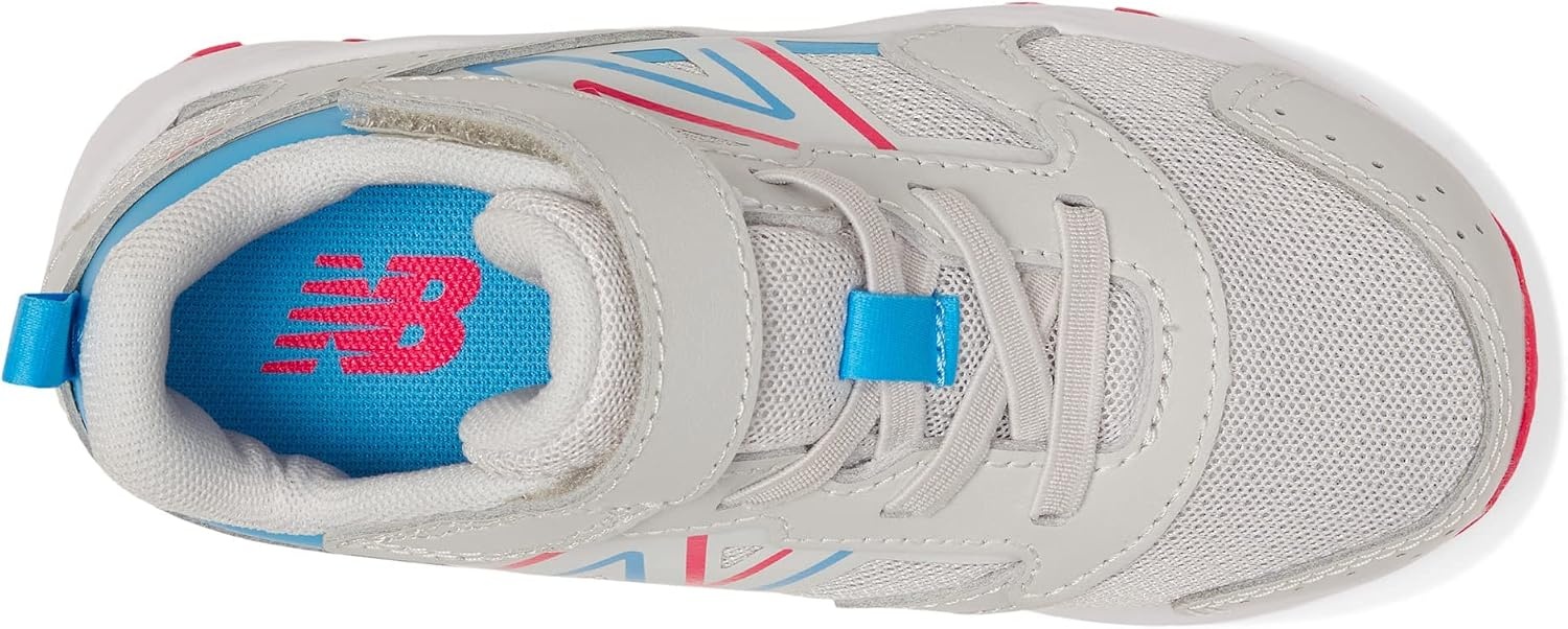 image:imageNew Balance UnisexChild Kids Fresh Foam 650 V1 Bungee Lace with Top Strap Running ShoesSummer FogHipinkVibrant Sky