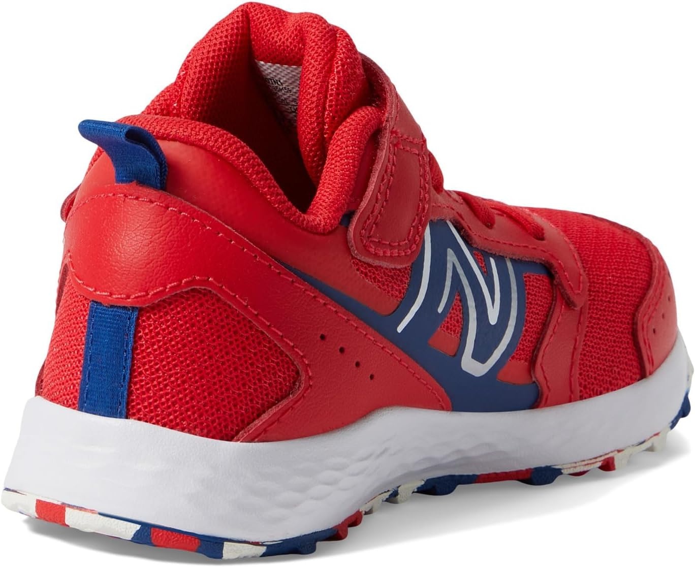 image:imageNew Balance UnisexChild Kids Fresh Foam 650 V1 Bungee Lace with Top Strap Running ShoesTeam RedNight SkyWhite