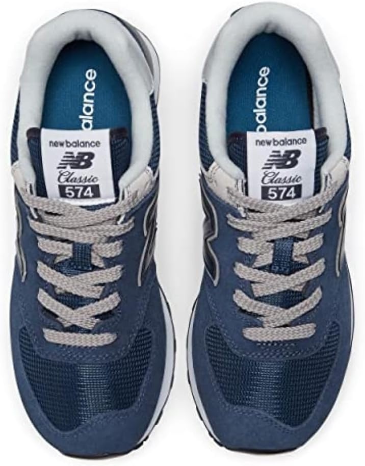 image:imageNew Balance Womens 574 Core Sneaker Casual ShoesNavy With White
