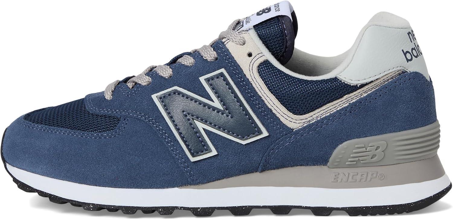 image:imageNew Balance Womens 574 Core Sneaker Casual ShoesNavy With White