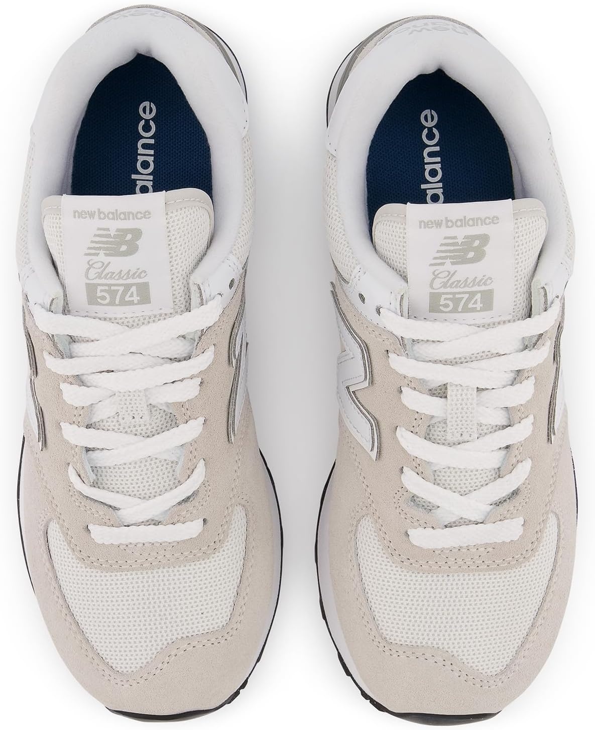image:imageNew Balance Womens 574 Core Sneaker Casual ShoesNimbus CloudWhite