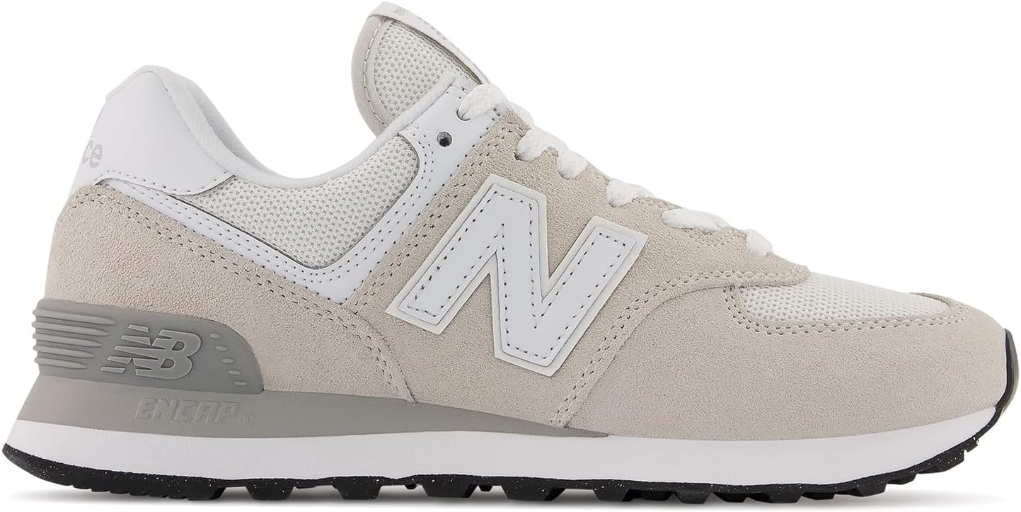 image:imageNew Balance Womens 574 Core Sneaker Casual ShoesNimbus CloudWhite