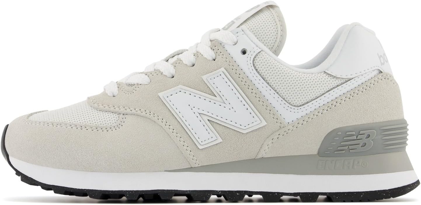 image:imageNew Balance Womens 574 Core Sneaker Casual ShoesNimbus CloudWhite