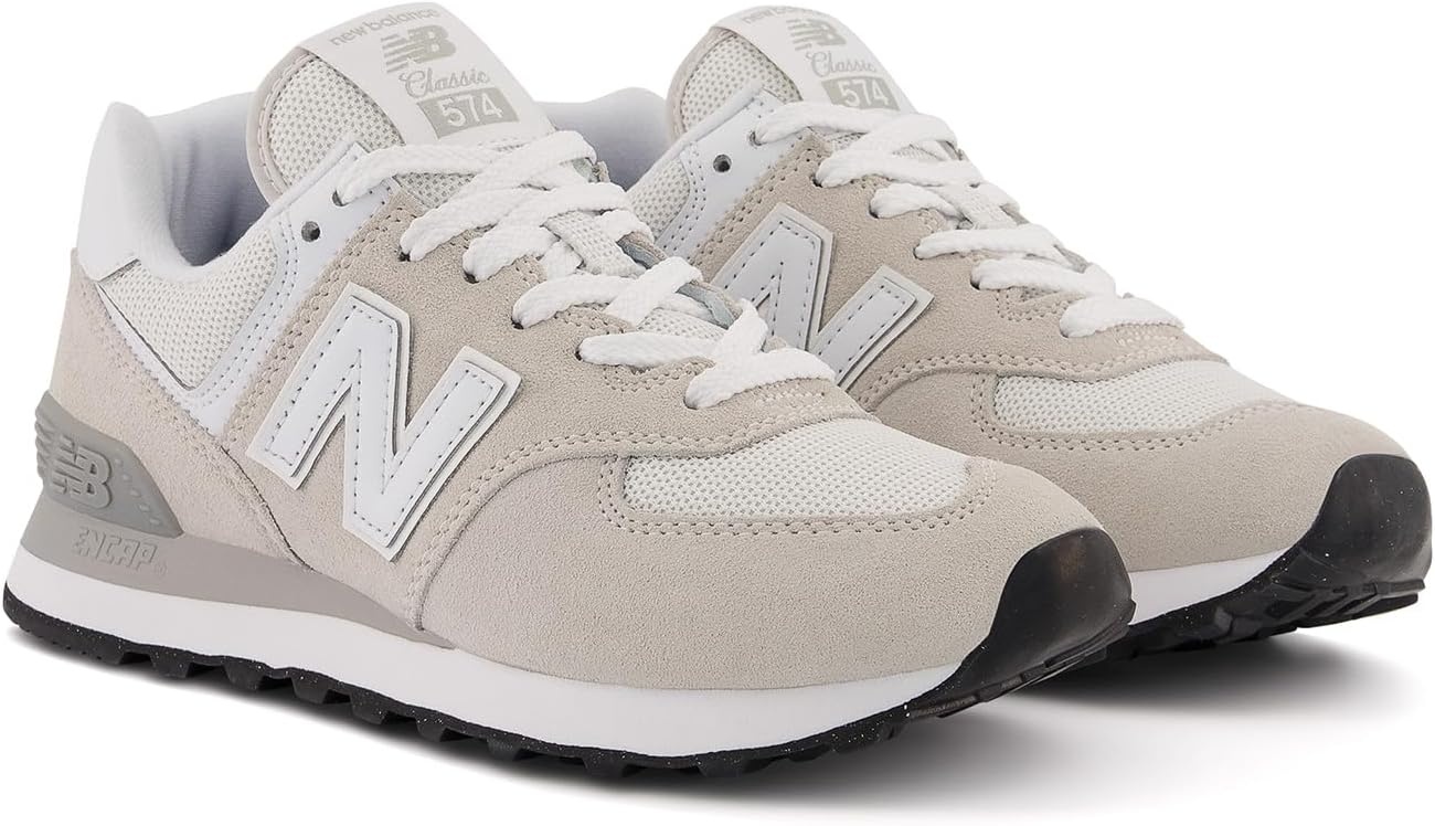 image:imageNew Balance Womens 574 Core Sneaker Casual ShoesNimbus CloudWhite