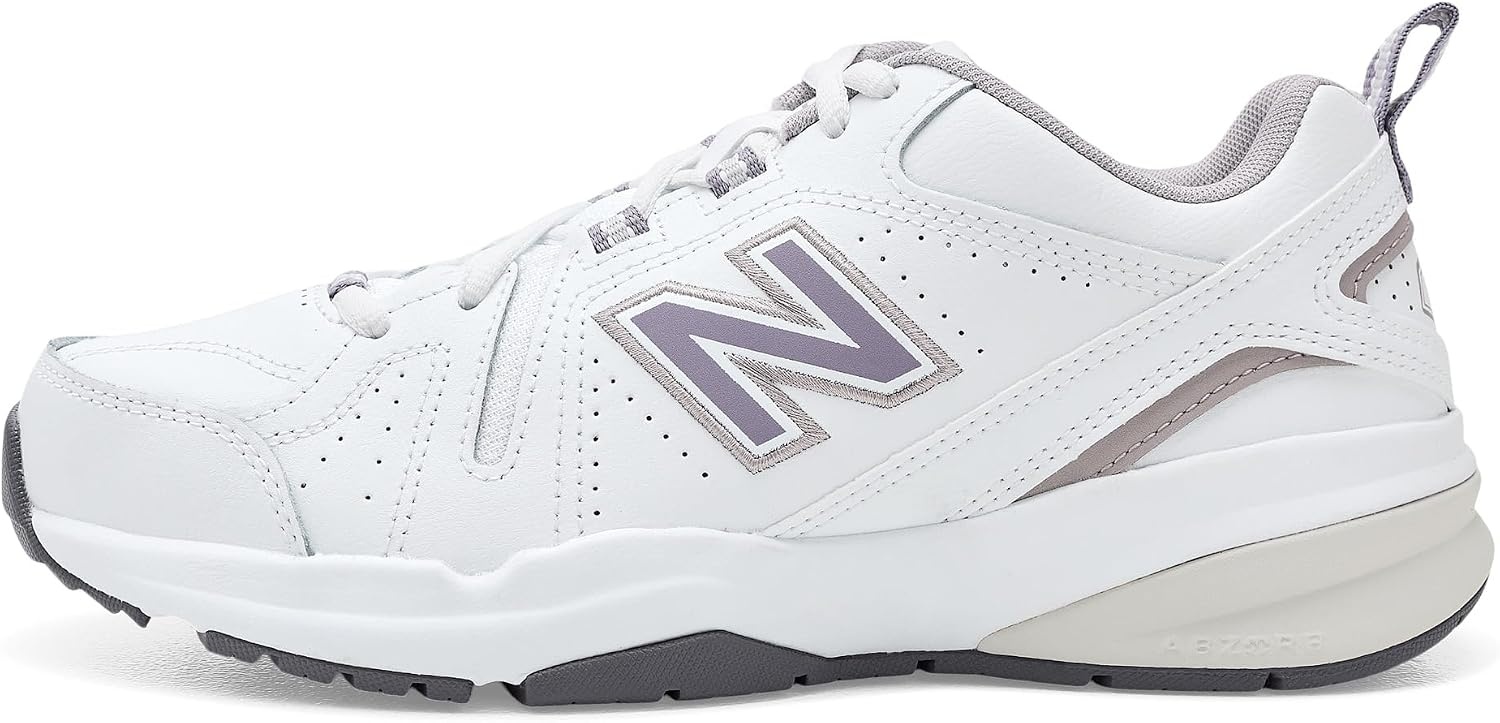 image:imageNew Balance Womens 608 V5 Casual Comfort Cross TrainerWhiteCandied Violet