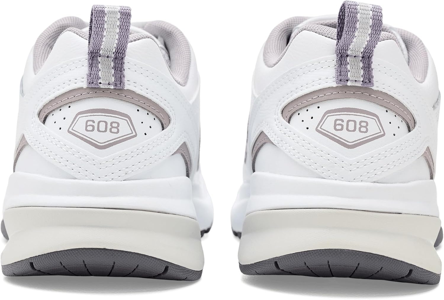image:imageNew Balance Womens 608 V5 Casual Comfort Cross TrainerWhiteCandied Violet