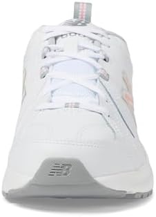 image:imageNew Balance Womens 608 V5 Casual Comfort Cross TrainerWhitePink
