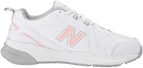 image:imageNew Balance Womens 608 V5 Casual Comfort Cross TrainerWhitePink